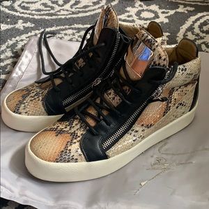 Giuseppe Zanotti Sneaker Snakeskin